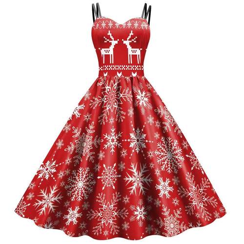 Christmasdress2024printed圣诞