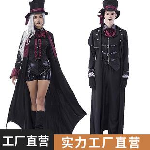Vampire costume Halloween knight anime costume吸血鬼服装