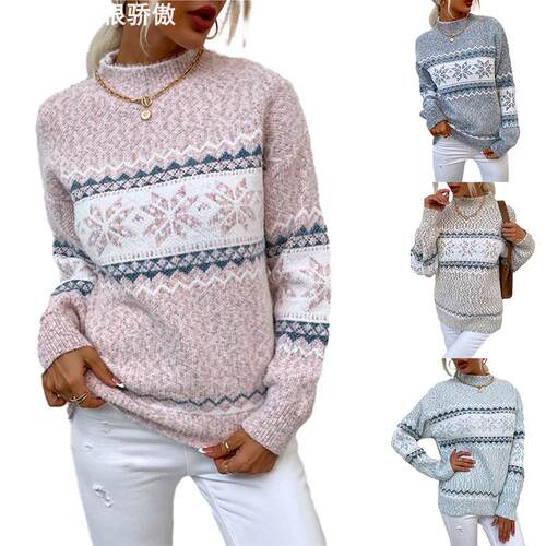 Women'sChristmasSnowflakeHigh