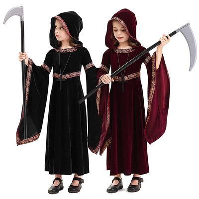 HalloweenReaperKidsLongCostume