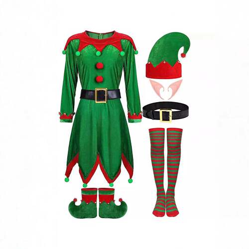 HalloweenXmasPartyWomenCos