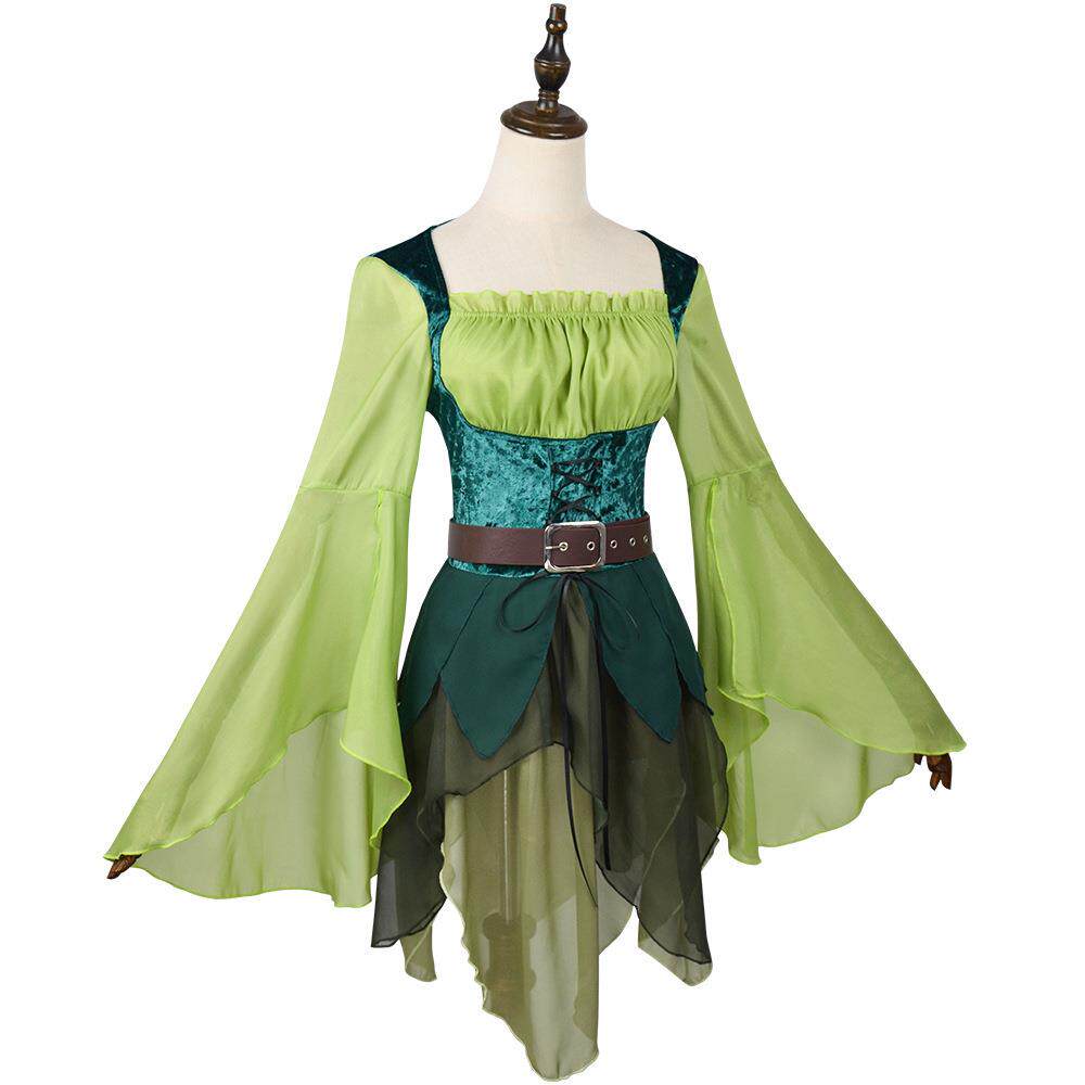 Women's elf dress Halloweenrole-playing costume精灵连衣裙