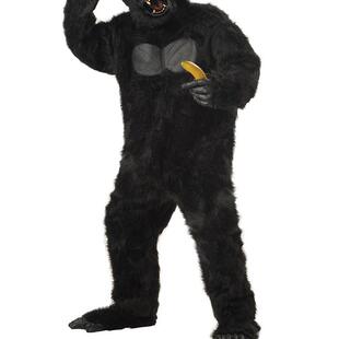 Halloween costumes, animal costumes万圣节服装表演猩猩服