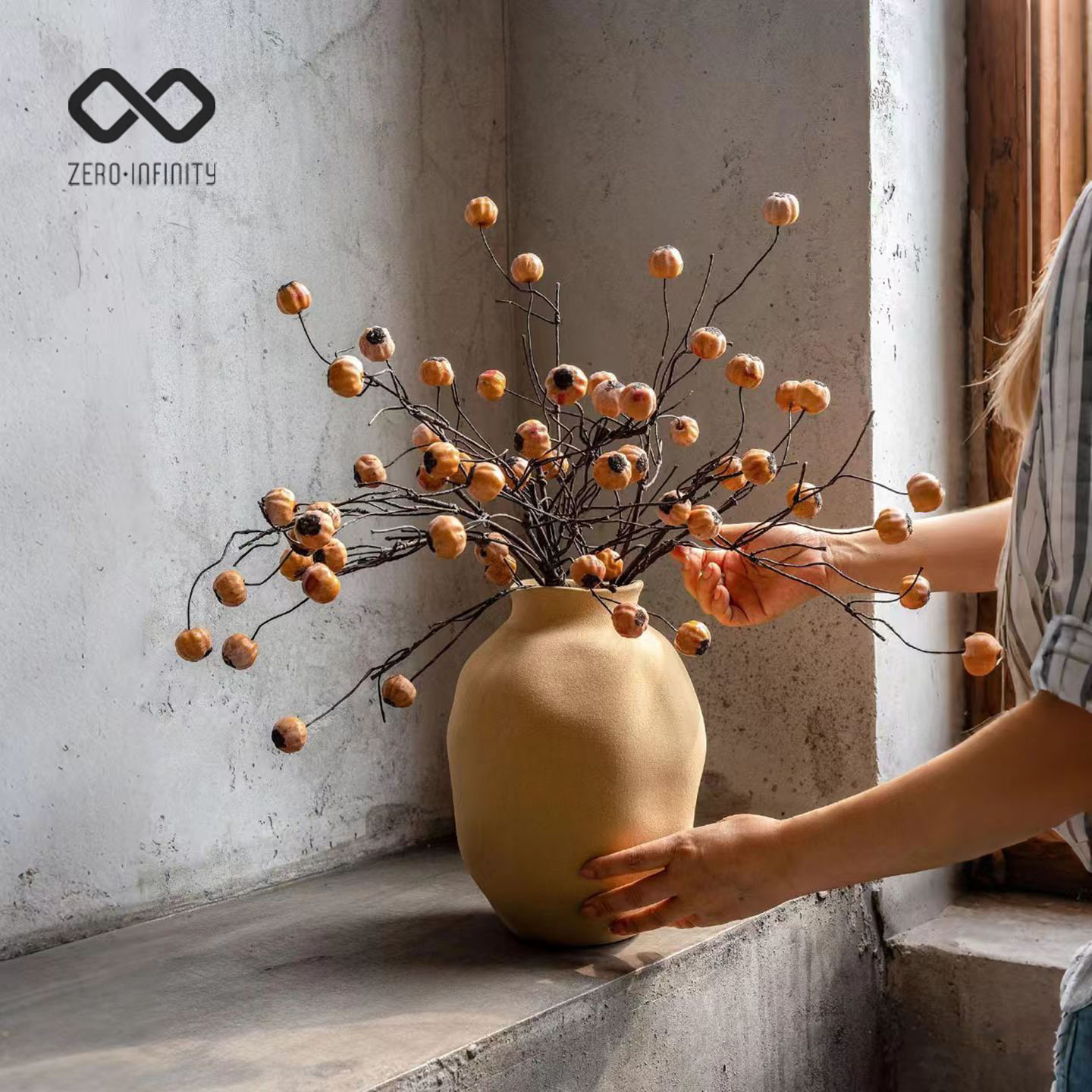 中古不规则花器家居陶瓷花瓶摆件