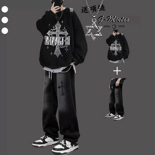 男鞋秋季小众设计感休闲面包板鞋