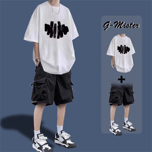 青少年短袖夏季两件套套装