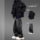 男生潮流棉服男装 立领棉衣外套加厚套装 一套搭配帅气 2025新款 冬季