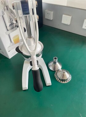 美迪力直销商用家用五代白色摆摊橙子果汁手动榨汁机鲜榨石榴