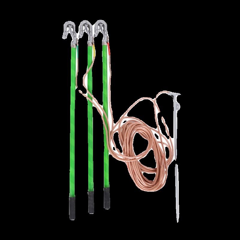 户外高压接接地线接地棒10kv三相携带型短路接接地线夹平口螺旋接,办公设备/耗材/相关服务,办公线材,淘宝优惠券,粉丝福利购,淘宝优惠卷