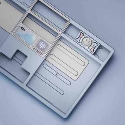 【现货顺丰】QK101 qwertykeys客制化三模机械键盘套件可提供代组