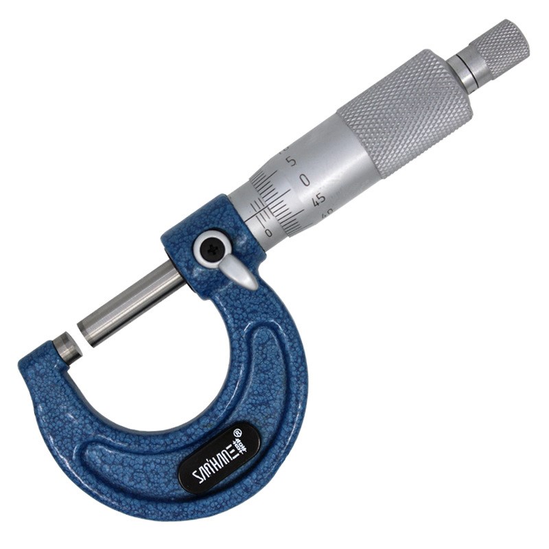 千分尺0-25-50-75mm高精度机械式外径测量螺旋测微仪器分厘丝卡尺