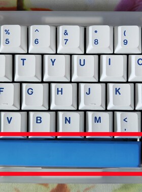 NN64 左移64PCB GH60下灯位开槽分裂空格 7回律动喇叭旋钮阶梯CAP