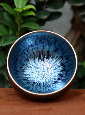 建盏主人杯陶瓷茶杯个人专用高档茶碗茶盏茶具喝茶杯聚财伴手礼品