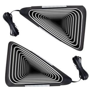 适用特拉斯ModelY Model3后三角窗深渊镜氛围灯装饰摆件发光改装