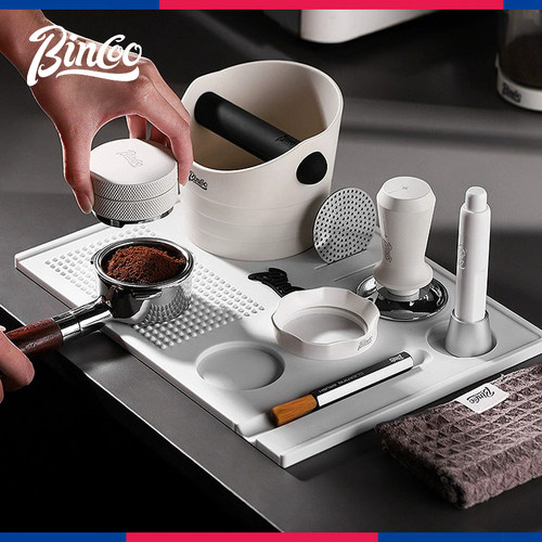 咖啡吧台垫压粉布粉器收纳工具