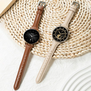 R3男女color2 GTR4 适用小米Watch S4小蛮腰s4sport真皮watch5表带S3运动S2智能s1pro手表华米Amazfit