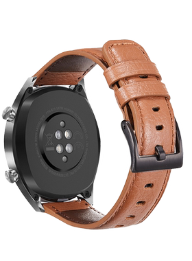 三星Galaxy watch8classic手表带ultra小牛皮荔枝纹7/FE腕表带6/5/ 4/classic active 1/2运动3智能GearS3/S4