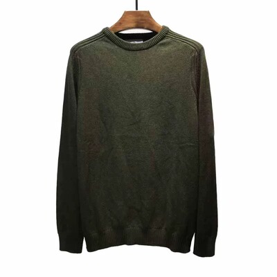 Topstoney长袖修身型套头毛衣半高领保暖套头衫卫衣