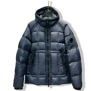 Topstoney冬季亮面面包羽绒服男士加厚保暖防寒白鸭绒填充外套