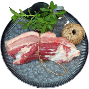 五花肉 500g 农家散养土猪肉 生猪肉 新鲜猪肉 另有 猪腿肉 排骨