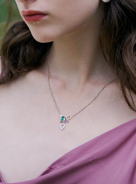 LULU设计师夏季新款可调节项链