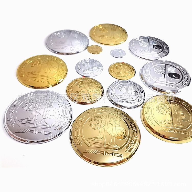 一键启动方向盘标奔驰塑料车贴