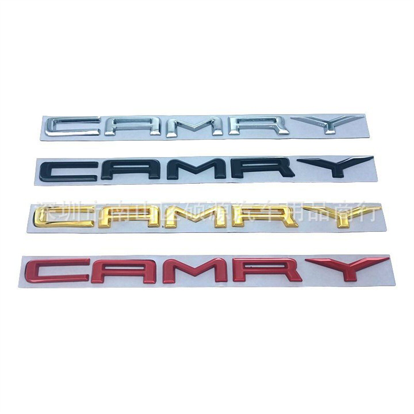 适用于CAMRY英文标字母标志广汽丰田第八代凯美瑞车标后备箱标志