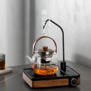 S588电陶炉煮茶器煮茶炉家用全自动上水一体玻璃烧水壶煮