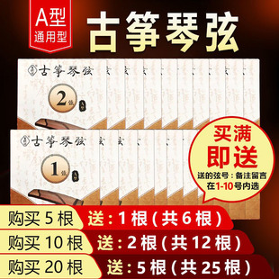 笙玥记古筝琴弦A型初学专业者单根163cm标准通用1-10、1-21号套装