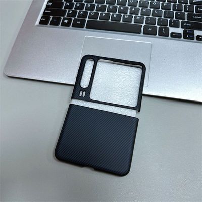适用华为pura X折叠翻盖手机壳磁吸碳纤维皮纹硬壳凯夫拉素皮壳保护套
