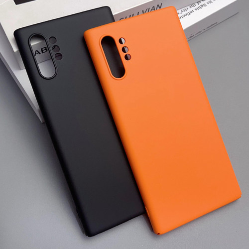 适用三星Note10手机壳新款GalaxyNote10+保护套超薄全包防摔samsungNote10磨砂硬壳简约纯色