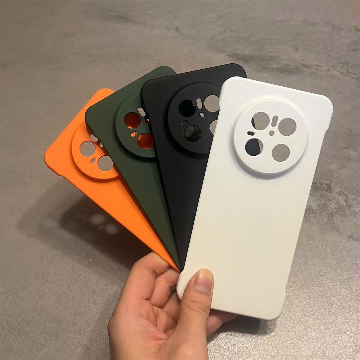 适用适用华为Mate70/Pro+手机壳保护壳5新款无边框半包超薄防摔塑料PC