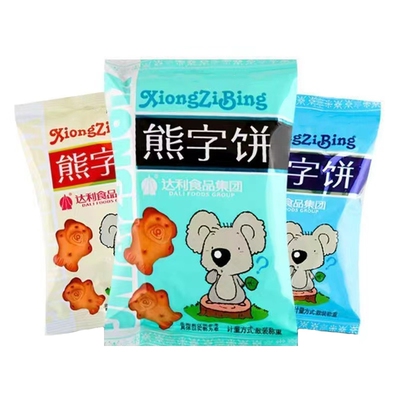 好吃点熊字饼干45g