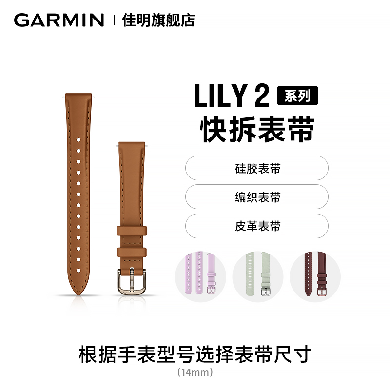 Garmin佳明lily2原厂替换表带