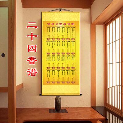 香谱图解大全二十四中堂