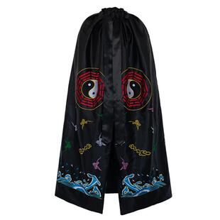 新款神像披风三清祖师爷外衣太上老君道袍佛袍衣八卦衣斗篷披肩定