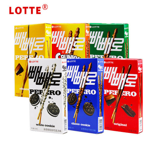 派派乐韩国进口乐天Pepero｜长条