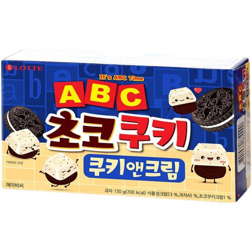 韩国进口网红零食LOTTE乐天ABC43