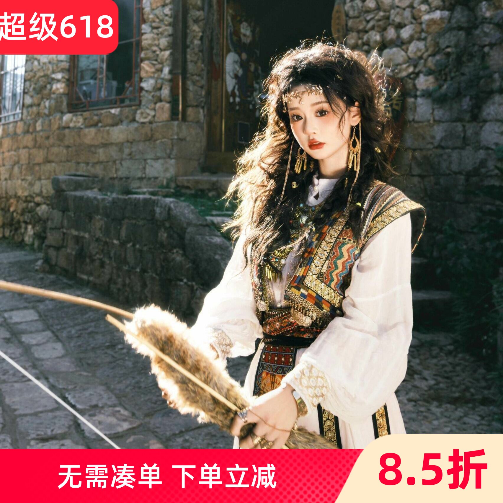 一袭汉服惊艳时光古韵自来