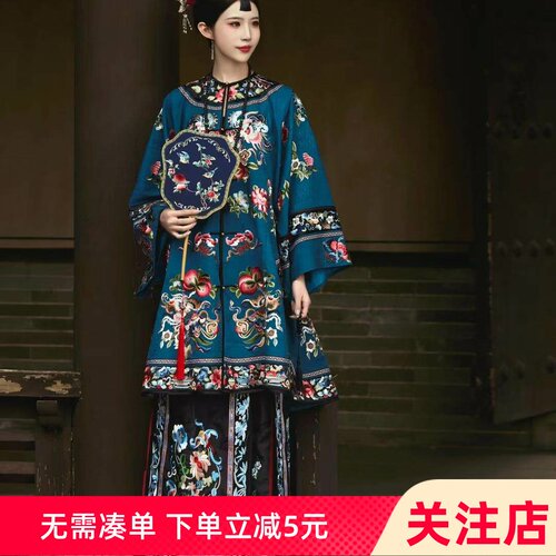 格格服女装晚清复古套装