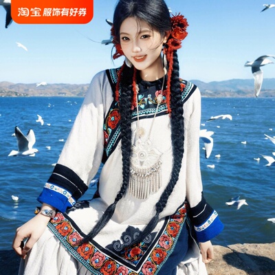 民族风服饰大凉山度假穿搭