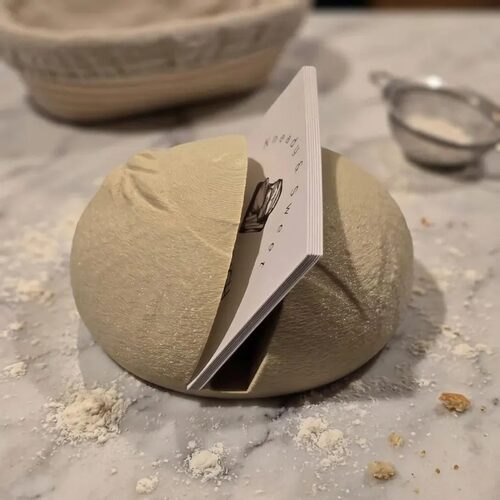 跨境新款Sourdough bread loaf business cardr酸面包造型名片夹