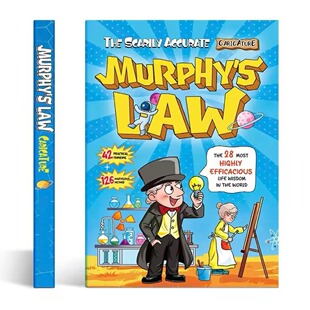 跨境新品 Murphy's Law 墨菲定律漫画版英文版 儿童趣味科普绘本