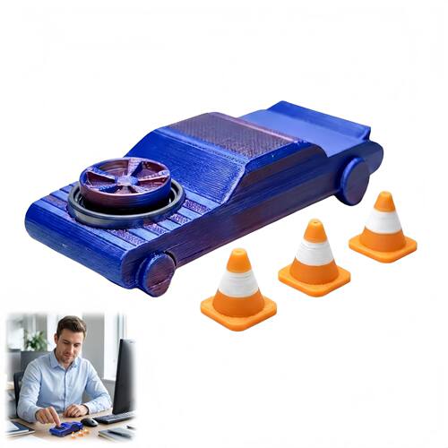 跨境新款 Pocket Drift Fidget Car Toy 口袋漂移指尖解压陀螺车