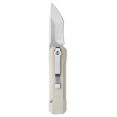 跨境新款 Folding Knife 带可充电手电筒和RGB灯的多功能折叠刀