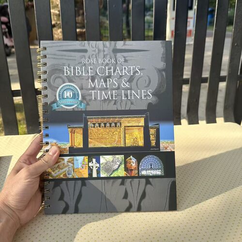 新款 Rose Book of Bible Charts Maps and Time Lines时间线图册