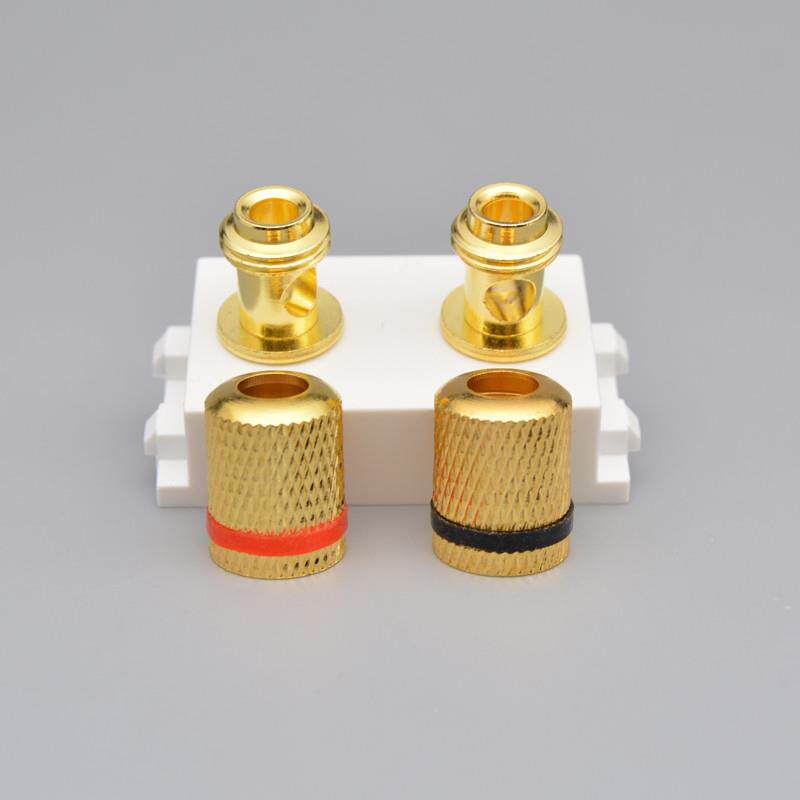 极速120型6头j音响面板接线柱环绕音响喇叭接口功放三位音频转接