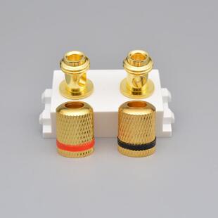 极速120型6头j音响面板接线柱环绕音响喇叭接口功放三位音频转接