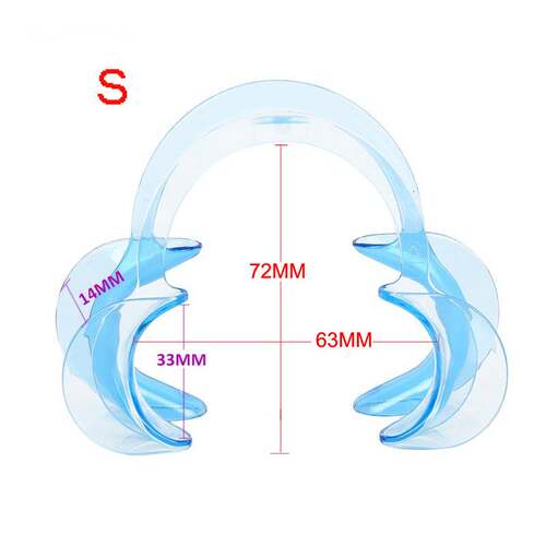 极速5pcs Set Azdent Dental Mouth Opener KOrthodontic C Shape