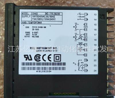 极速RKC智能温控仪CH402FD10-V*GN-YNN  全新
